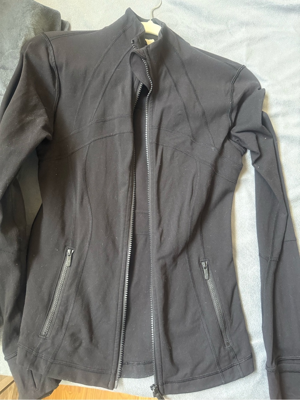lululemon athletica Black Full-Zip Utility Jacket